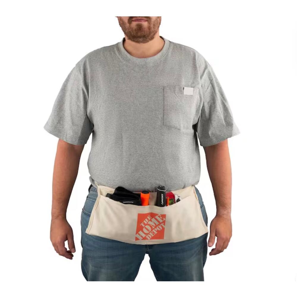 Home Depot Canvas Tool Work Apron - Picture 2 of 4
